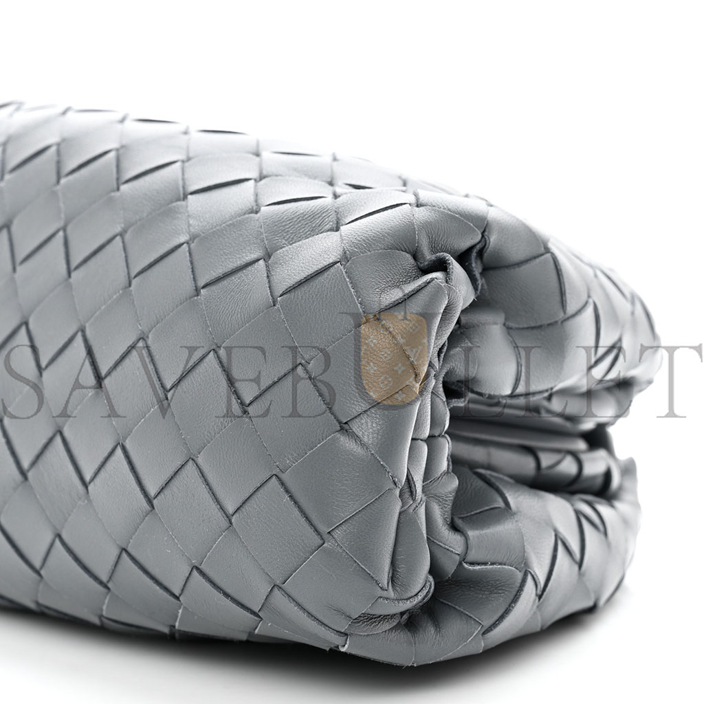 bo*te*ga Ve*ne*ta nappa intrecciato teen pouch thunder (30*17*8cm)